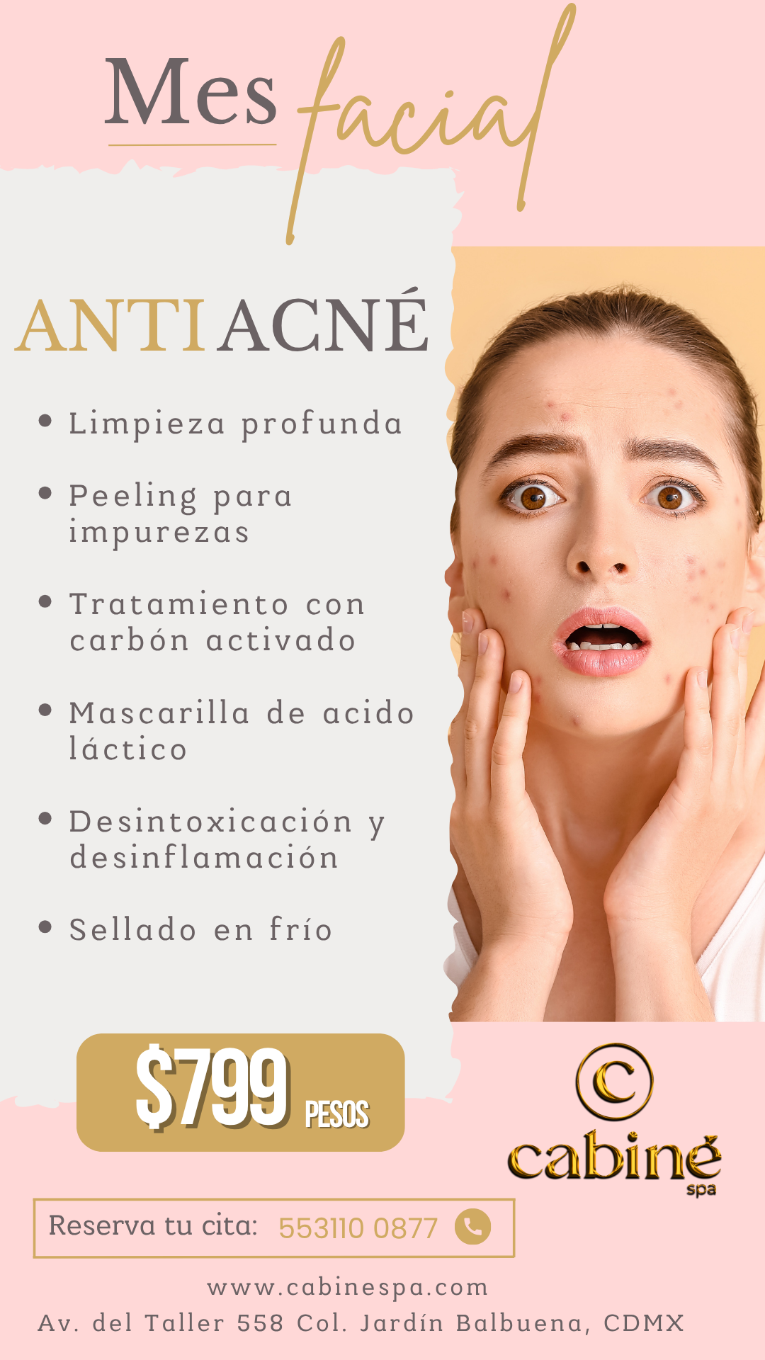 TRATAMIENTO ANTI ACNÉ